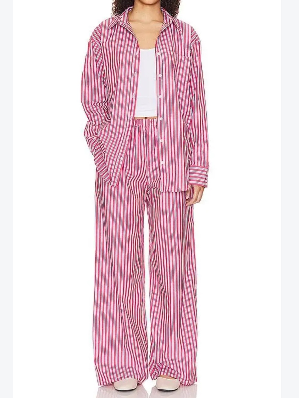 Lovers + Friends Maxy Stripe Pant Set